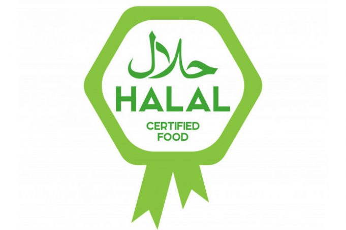 mencari makanan halal